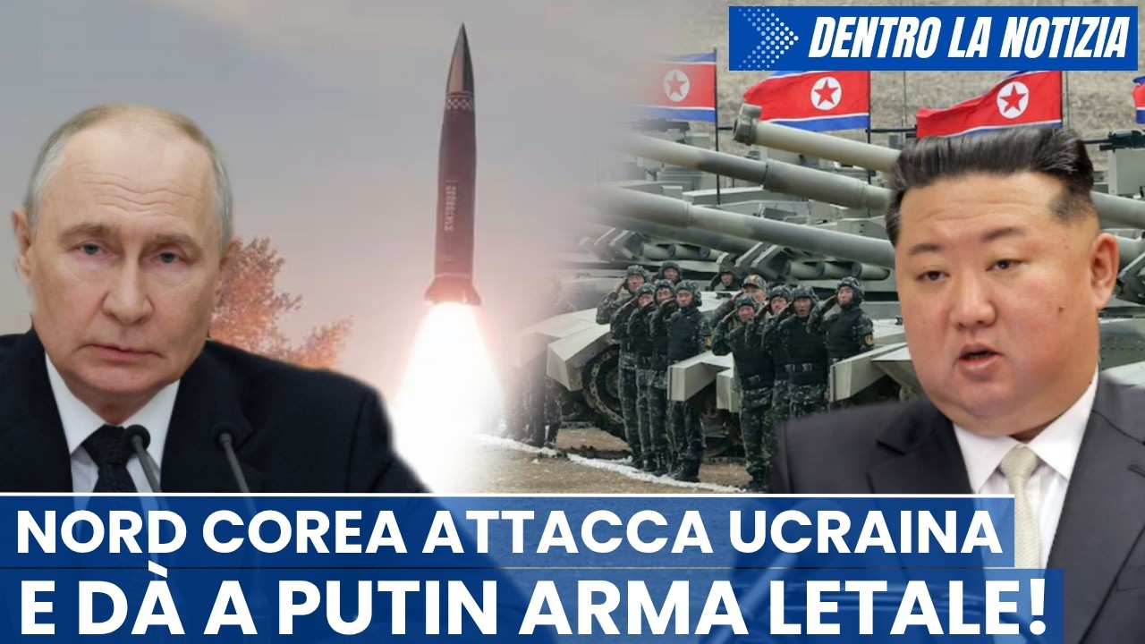 NEWS La Corea del Nord attacca l'Ucraina! Kim Jong-un fornisce a Putin nuova arma letale e militari!
