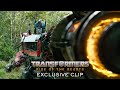 Transformers Rise Of The Beasts Prime Meets Primal Clip 2023 Movie
