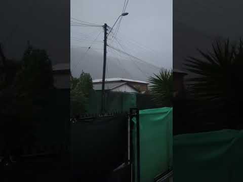 ⛈️ intenso temporal en Chillepin Salamanca Region de Coquimbo Chile