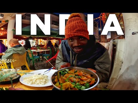African Tries TIBET FOOD for the First Time in Ladakh! 🇮🇳