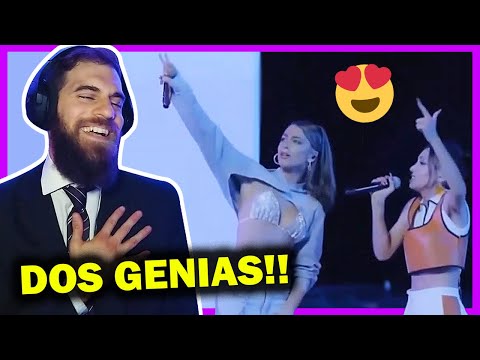 HIGH REMIX en VIVO ❤✨ Maria Becerra x TINI [ REACCIÓN Mark Miranda ]