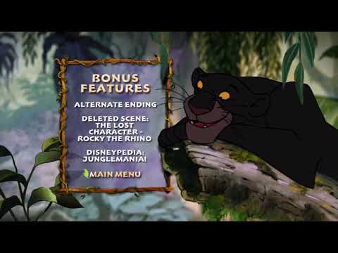 The Jungle Book  Diamond Edition UK DVD Menu Walkthrough 2013