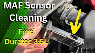 Mass Air Flow Sensor Cleaning Ford Duratec 3.5L N/A