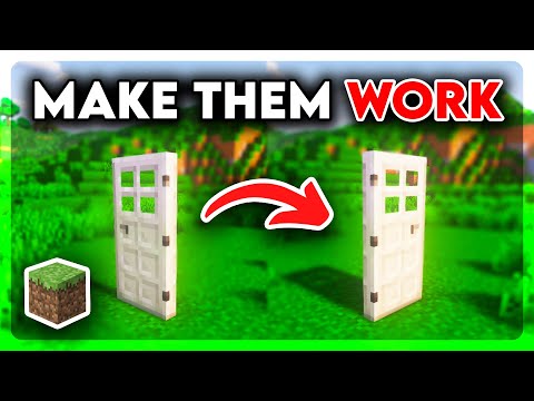 How to Make Iron Doors Work in Minecraft (2025)