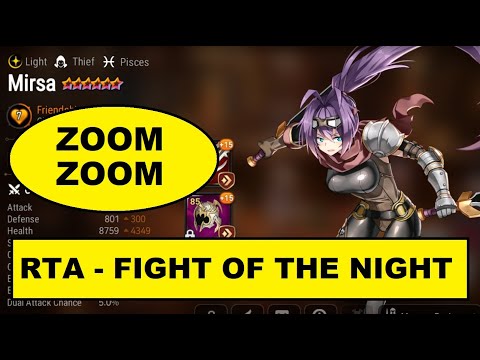 Mirsa saves the day!!  RTA FIGHT OF THE NIGHT - EPIC SEVEN