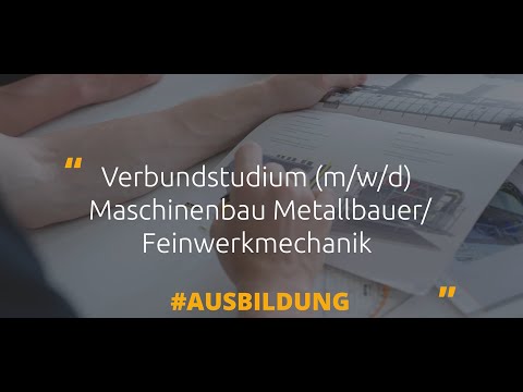 Verbundstudium Maschinenbau: Ausbildung bei stela kurz erklärt