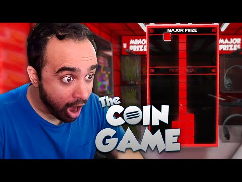 Squeex is an Arcade Machine MANIAC! (Squeex plays The Coin Game)