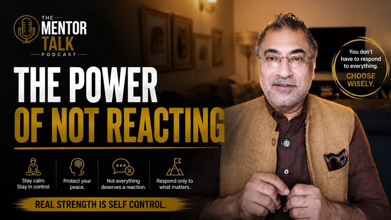The Power of Not Reacting