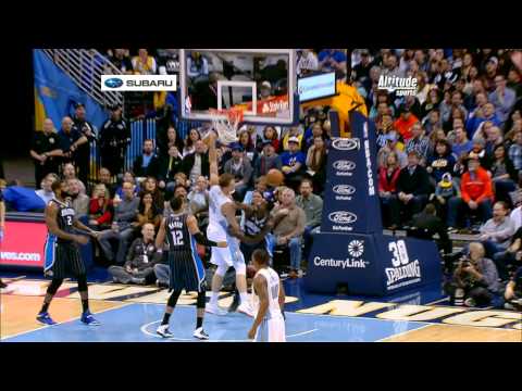 Timofey Mozgov Throws the Hammer Down on Andrew Nicholson