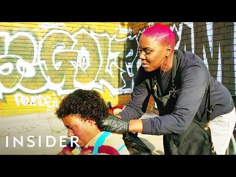 Woman Offers Makeovers To Homeless People On Skid Row