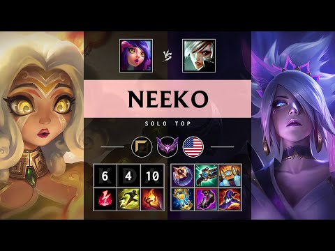 Neeko Top vs Riven - NA Master Patch 25.09