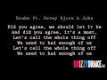 Drake Let S Call It Off Lyric Video