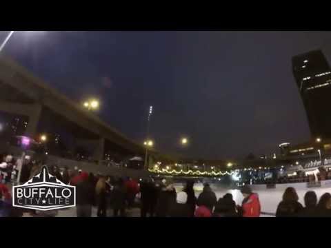 Ice Skating Buffalo Canalside