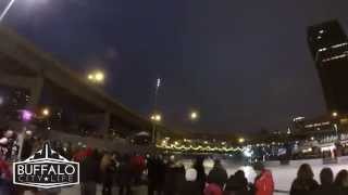 Buffalo's Canalside Ice Rink Unveiling  |  Buffalo City Life