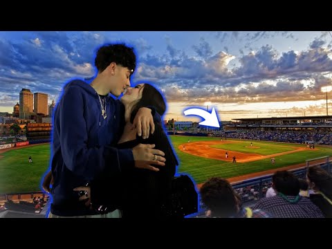 SURPRISED HER TO OUR FIRST BASEBALL GAME… ( + car shopping + haunted tunnel vlog )