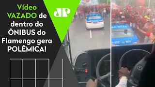 Vazou o vídeo: Olha o que os jogadores do Flamengo falaram no ônibus antes do jogo contra o Inter
