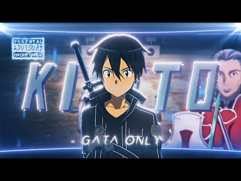 Gata Only – Kirito Vs Heathcliff | Sword Art Online「AMV」4K