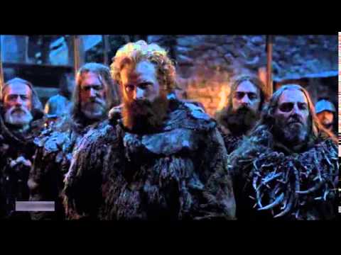 Mance Rayder Death Scene - Game of Thrones 5x01