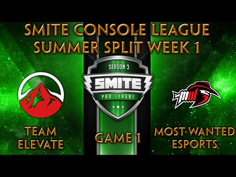 SCL Summer Split Week 1 - Team eLevate vs. Most Wanted Esports (Game 1)