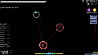 Poppin&#39;Party - Natsu no Don! [Kibb&#39;s Insane] (98.54%) +HDDT FC #1 | 384pp