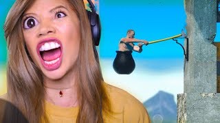 I&#39;VE NEVER SCREAMED SO MUCH AT A RAGE GAME - Getting Over It