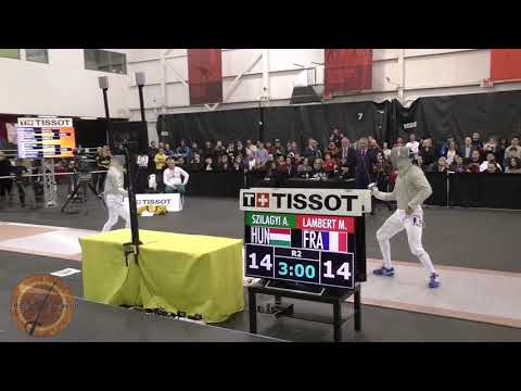 Montreal SMS 2020 - L16 - Szilagyi HUN v Lambert FRA (Tiny Bit)