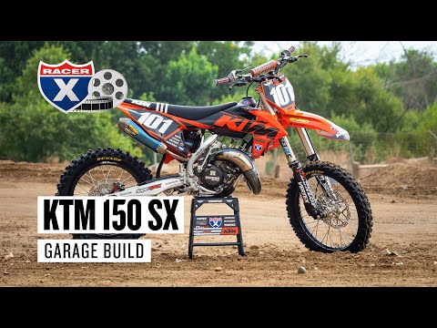 Racer X Films: 2019 KTM 150 SX Two-Stroke Garage Build Project Bike