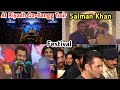 Salman Khan At Al Riydh Ll UAE Festival Ll Shilpa Seety Ll Jacqueline Fernandez