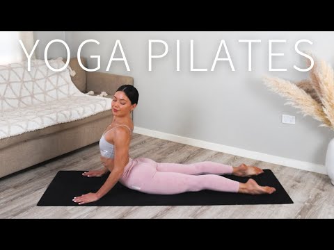 40 MIN YOGA PILATES FLOW || Full Body Workout 🤍 Day 6: Move With Me Series