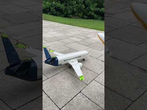 Lego plane crashes VS Real life #aviation #legoaviation  #planedisasters