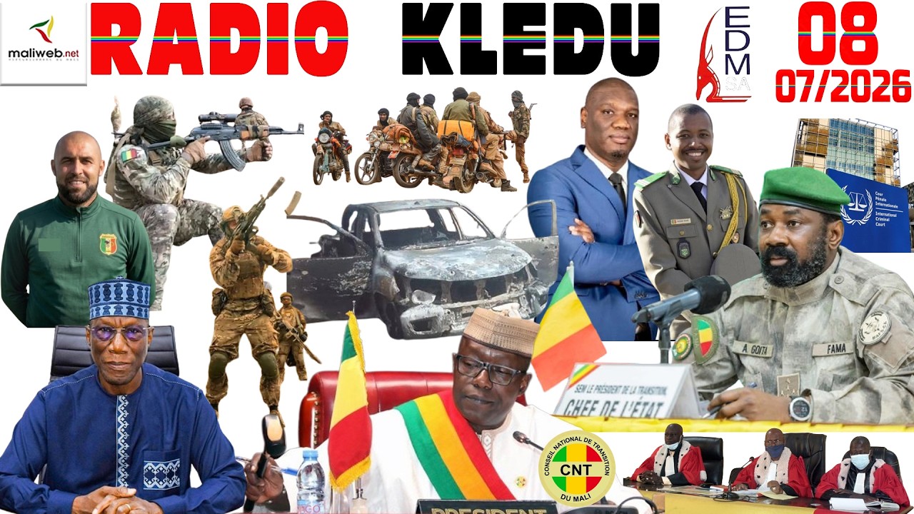 La Revue de Presse de la RADIO KLEDU du 08 Juillet 2026