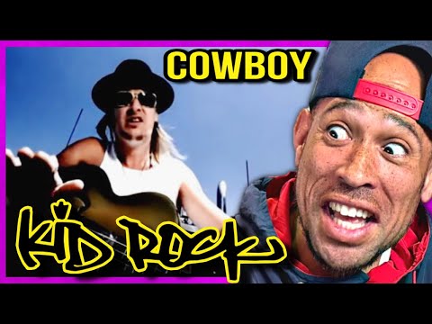 Rapper FIRST time REACTION to Kid Rock - Cowboy ! Who started country rap...