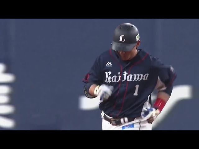 【6回表】初球打ち!! ライオンズ・栗山 ライトスタンドへ飛び込むソロホームラン!! 2020/8/23 B-L