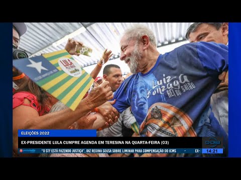 Ex-Presidente Lula cumpre agenda em Teresina na Quarta (03) 01 08 2022