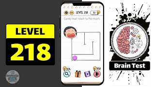 Brain Test Level 218 Walkthrough
