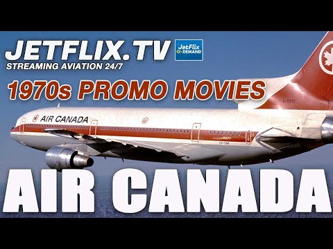 Air Canada in the 1970s with Boeing 747 Classic Lockheed L-1011 intro to service DVD preview