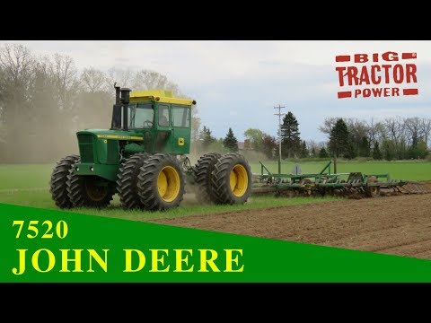 John Deere 7520 4wd Tractor