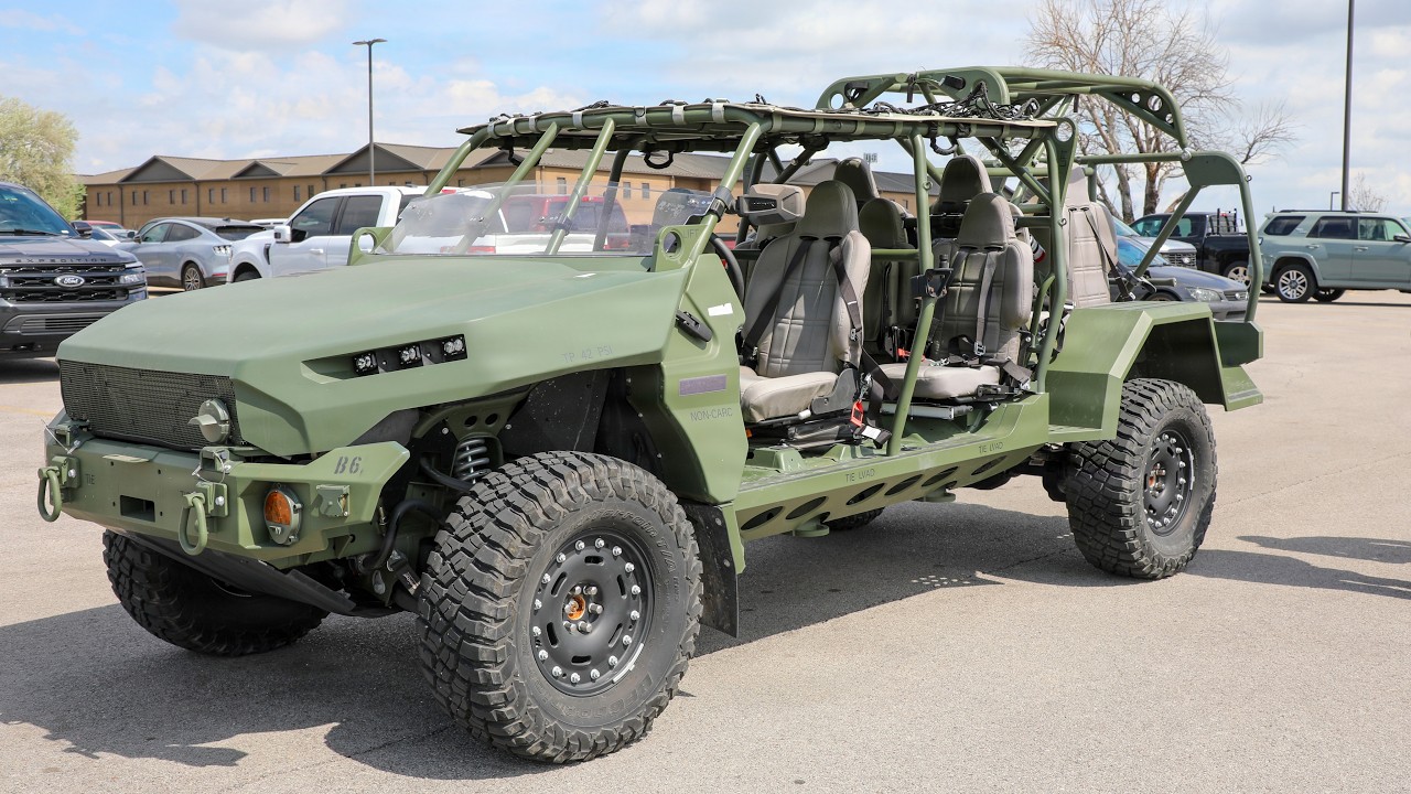 Army National Guard Train on the New Infantry Squad Vehicle