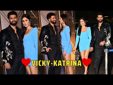 Vicky Kaushal-Katrina Kaif's FIRST red-carpet appearance TOGETHER after MARRIAGE | FULL VIDEO