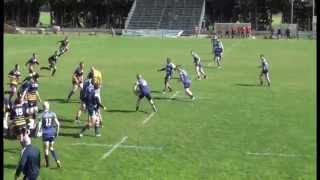 preview picture of video 'RUGBY Under 18  2013/14 Noceto vs Amatori Parma 7-21'