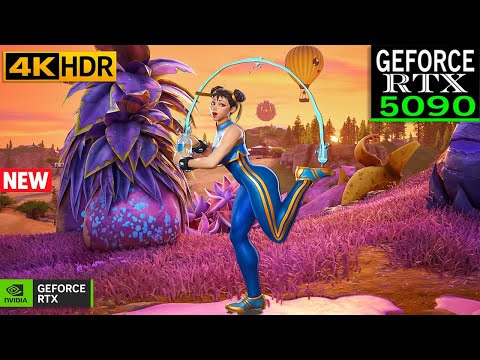 Fortnite Chapter 7 Season 1 Gameplay | RTX 5090 4K MAX Graphics + Ray Tracing ON #fortnite