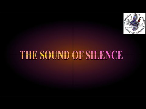 Karaoke - SIMON & GARFUNKEL - THE SOUND OF SILENCE +2 semitoni   @KaraokeAQUILABLUBYSALVO