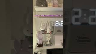 【6畳一人暮らし🌷】うさぎ・犬と暮らす韓国インテリアのお部屋【ルームツアー】#shorts 　#ルームツアー 　#ポメラニアン 　#韓国インテリア