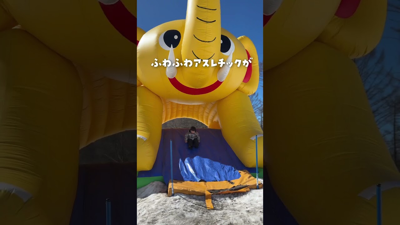 まるで雪の遊園地🎡🎢日本最大級子連れスキーはここだ！ #japan #snowpark