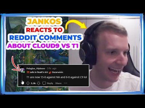 Jankos Reacts to REDDIT COMMENTS About CLOUD9 vs T1 👀