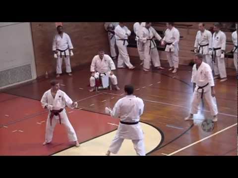 2012 Mens Black Belt Kumite C08: Oswald vs Maquivar