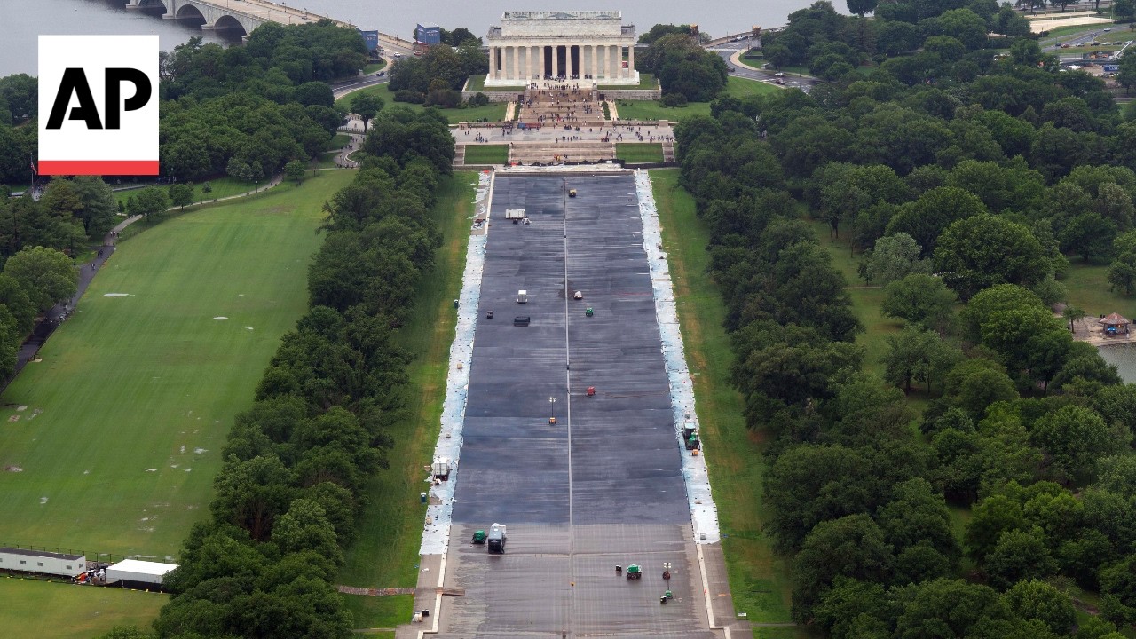 Video | Trump spends close to 10 minutes talking about Reflecting Pool and DC renovations amid Iran war