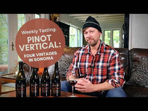 A Vertical Wine Tasting: Sonoma Coast Pinot Noir