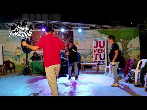 EL GALLO SIN CORRAL #JCH VS #ALVARO - 3ER PUESTO - 2DA CLASIFICATORIA - AGUCHO FREESTYLE