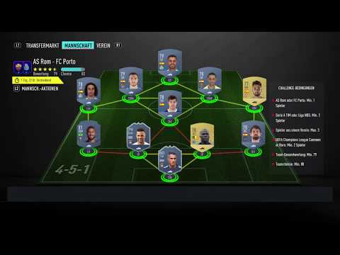 FIFA 20 | THROWBACK UCL MARQUEE MATCHUPS | AS ROM - FC PORTO | SOLUTION | SBC